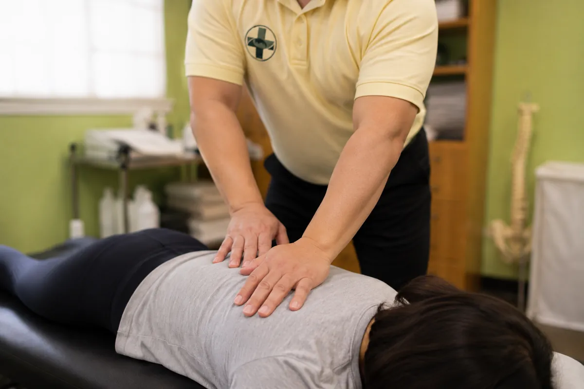 Hands-on care for neck and shoulder discomfort